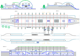 Metro 2 - DWG, CAD Block, drawing