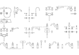 Accessories 2 - DWG, CAD Block, drawing