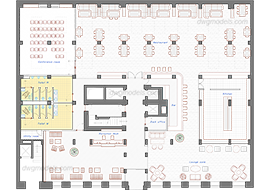 Hotel in Prague 1 - DWG, CAD Block, drawing