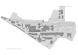 Coal mine - DWG, CAD Block, drawing