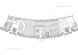 Night club - DWG, CAD Block, drawing