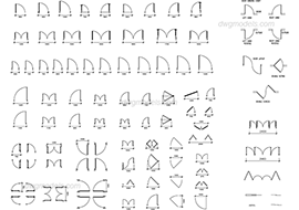 Doors plan - DWG, CAD Block, drawing