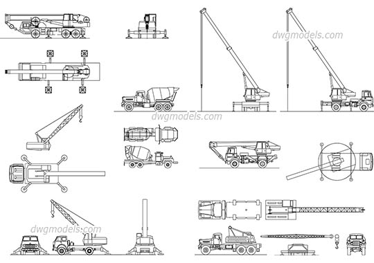 Building technics 2 - DWG, CAD Block, drawing