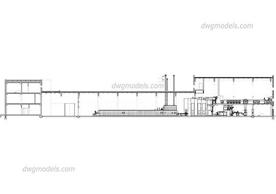 Bakery 1 - DWG, CAD Block, drawing