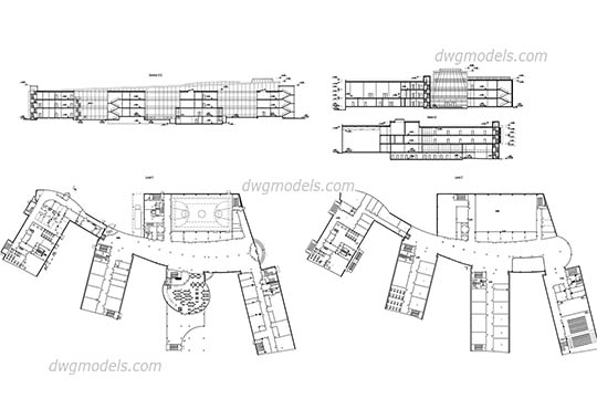 Kindergarten 1 - DWG, CAD Block, drawing