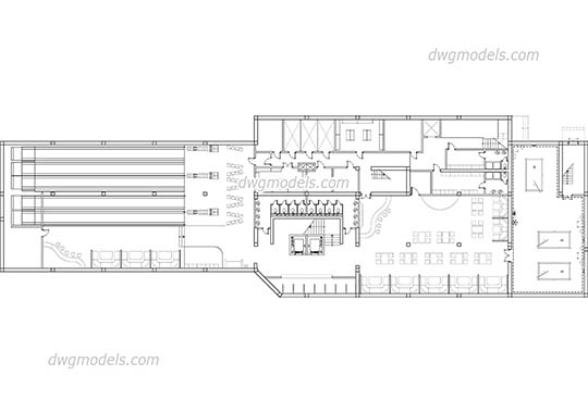 Bowling 1 - DWG, CAD Block, drawing