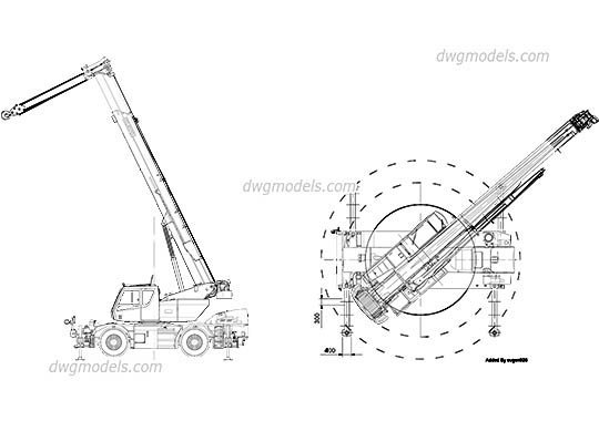 KATO SR-300LS - DWG, CAD Block, drawing