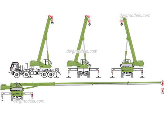 Crane KS-55729-7M - DWG, CAD Block, drawing