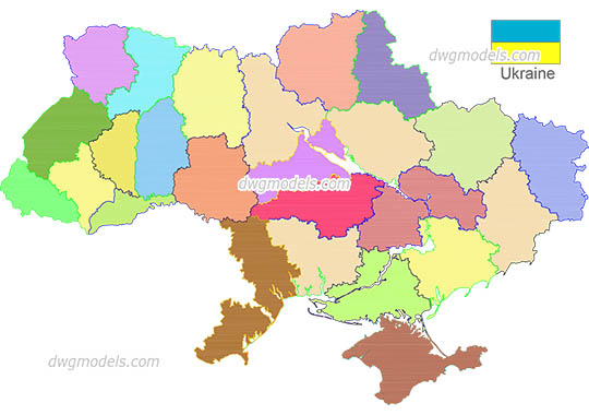 Glory to Ukraine! - DWG, CAD Block, drawing
